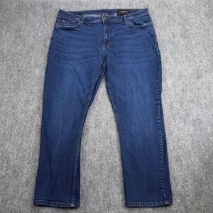 TPJ The Perfect Jeans Mens 42x30 (Fit 41x28) Slim Thick NYC Blue Denim